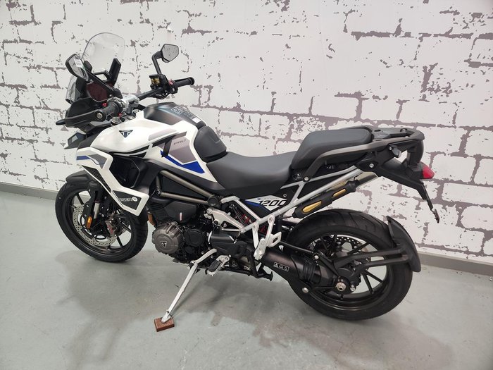 2025 Triumph Tiger 1200 Alpine Edition Tiger White
