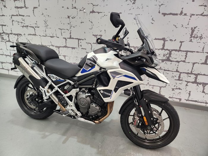 2025 Triumph Tiger 1200 Alpine Edition Tiger White