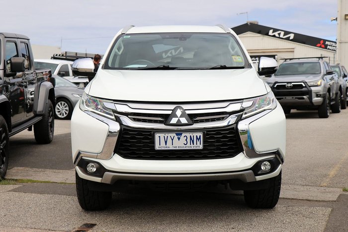 2018 Mitsubishi Pajero Sport GLS QE MY18 4X4 Dual Range White