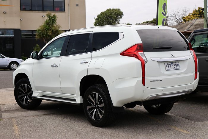 2018 Mitsubishi Pajero Sport GLS QE MY18 4X4 Dual Range White