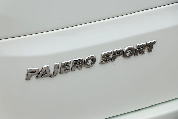 2018 Mitsubishi Pajero Sport GLS QE MY18 4X4 Dual Range White