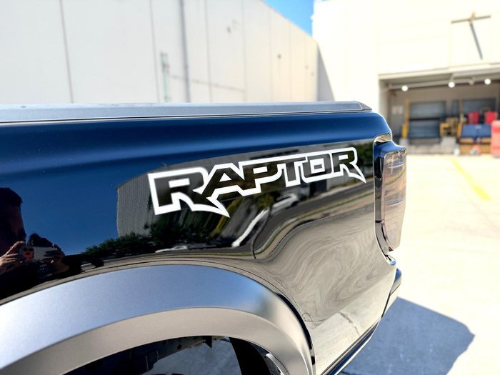 2019 Ford Ranger Raptor PX MkIII MY19 4X4 Dual Range Shadow Black