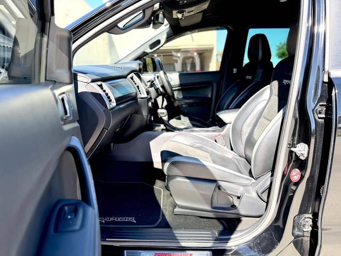 2019 Ford Ranger Raptor PX MkIII MY19 4X4 Dual Range Shadow Black