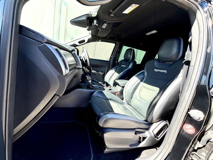 2019 Ford Ranger Raptor PX MkIII MY19 4X4 Dual Range Shadow Black