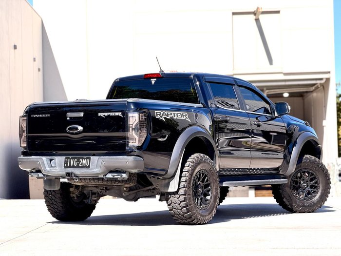 2019 Ford Ranger Raptor PX MkIII MY19 4X4 Dual Range Shadow Black