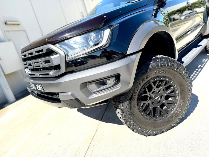2019 Ford Ranger Raptor PX MkIII MY19 4X4 Dual Range Shadow Black