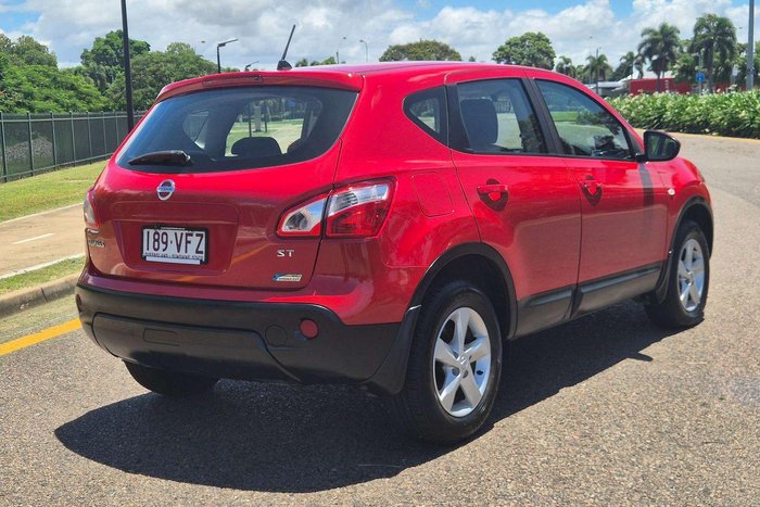 2010 Nissan Dualis ST J10 Series II MY10 Flame Red