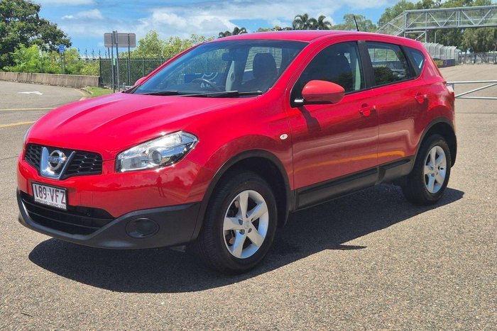 2010 Nissan Dualis ST J10 Series II MY10 Flame Red
