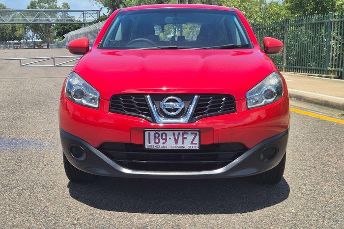 2010 Nissan Dualis ST J10 Series II MY10 Flame Red