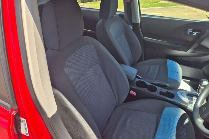 2010 Nissan Dualis ST J10 Series II MY10 Flame Red