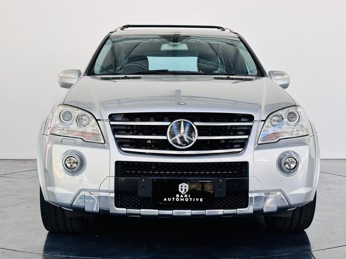 2009 Mercedes-Benz M-Class ML63 AMG W164 MY09 4X4 Constant Iridium Silver
