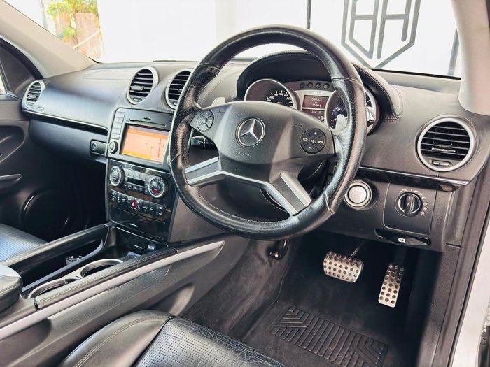 2009 Mercedes-Benz M-Class ML63 AMG W164 MY09 4X4 Constant Iridium Silver