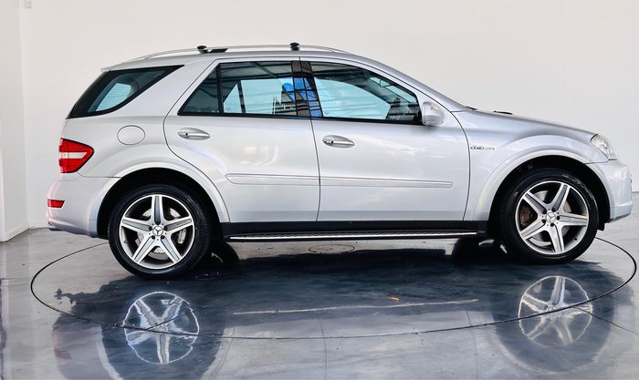 2009 Mercedes-Benz M-Class ML63 AMG W164 MY09 4X4 Constant Iridium Silver