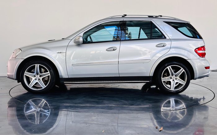 2009 Mercedes-Benz M-Class ML63 AMG W164 MY09 4X4 Constant Iridium Silver