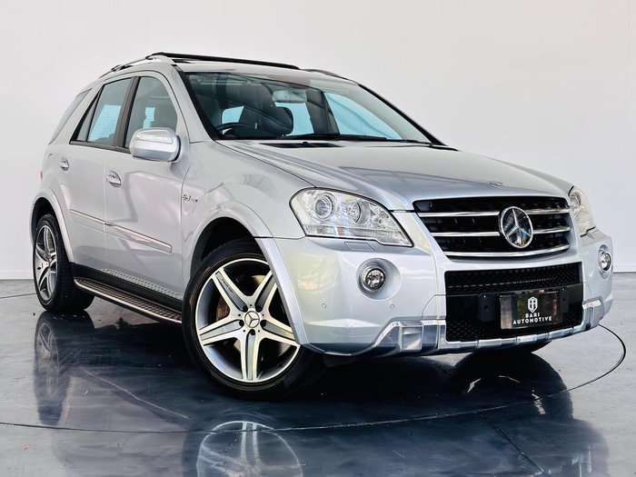 2009 Mercedes-Benz M-Class ML63 AMG W164 MY09 4X4 Constant Iridium Silver