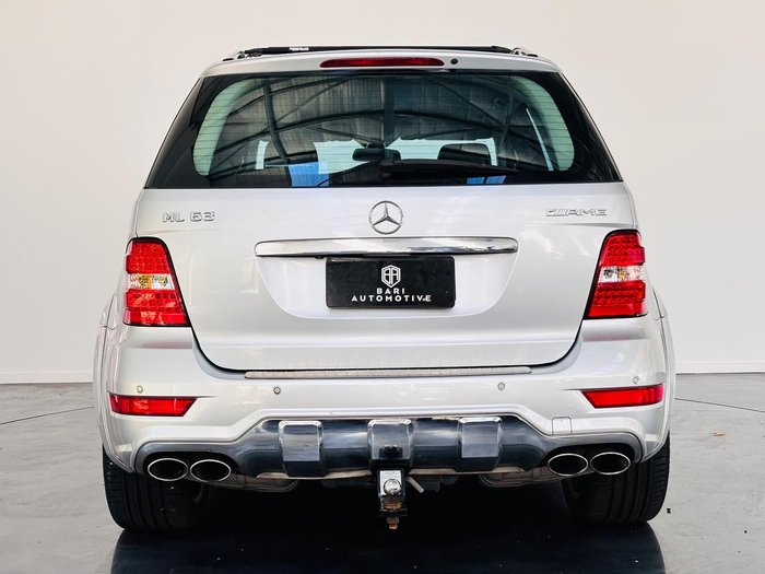 2009 Mercedes-Benz M-Class ML63 AMG W164 MY09 4X4 Constant Iridium Silver
