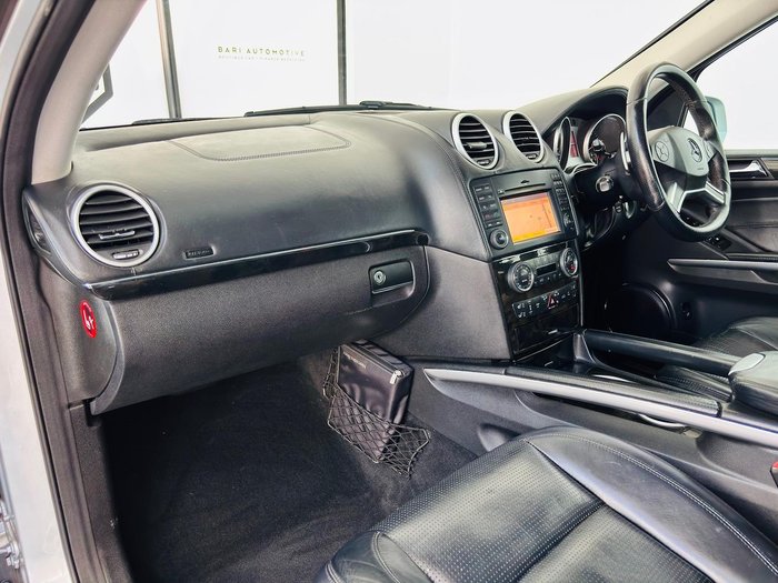 2009 Mercedes-Benz M-Class ML63 AMG W164 MY09 4X4 Constant Iridium Silver