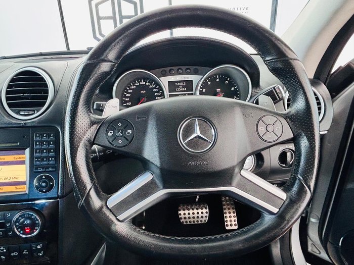 2009 Mercedes-Benz M-Class ML63 AMG W164 MY09 4X4 Constant Iridium Silver