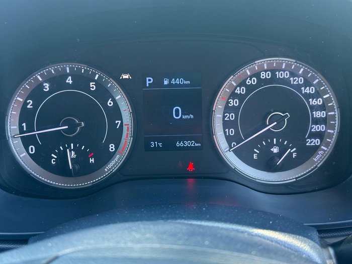 2019 Hyundai Venue Elite QX MY20 The Denim & Chalk White Roof