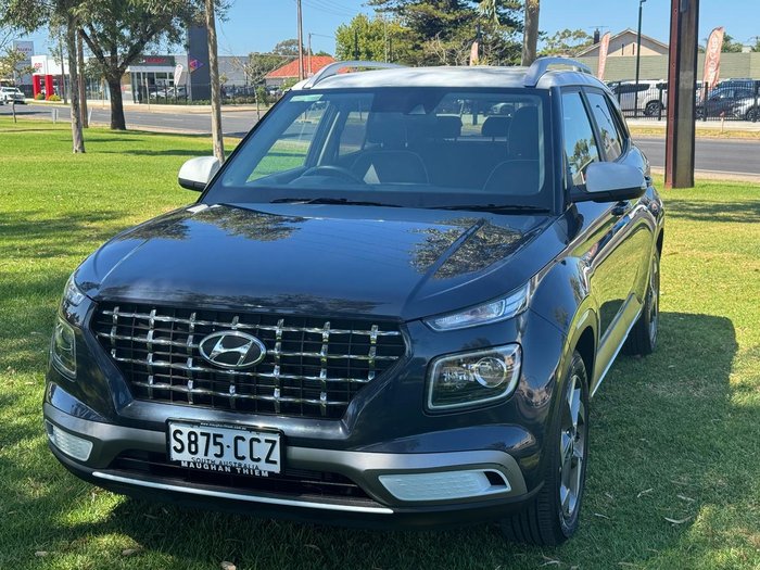 2019 Hyundai Venue Elite QX MY20 The Denim & Chalk White Roof