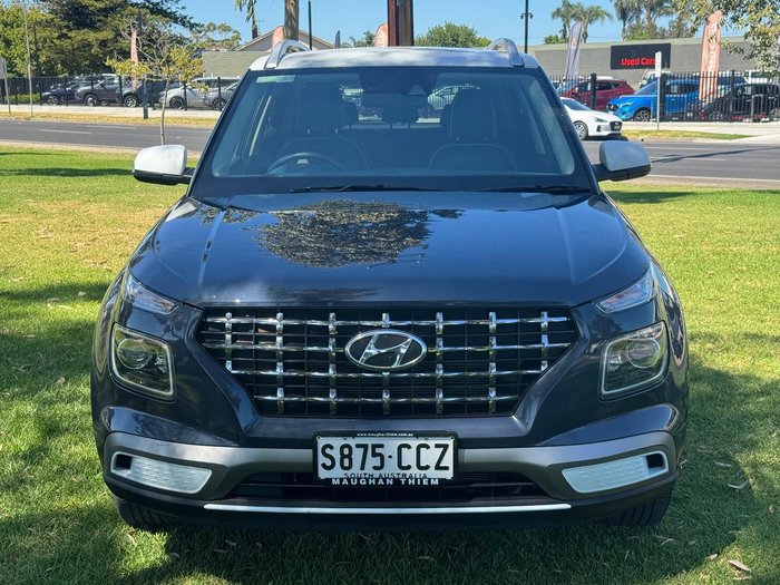 2019 Hyundai Venue Elite QX MY20 The Denim & Chalk White Roof