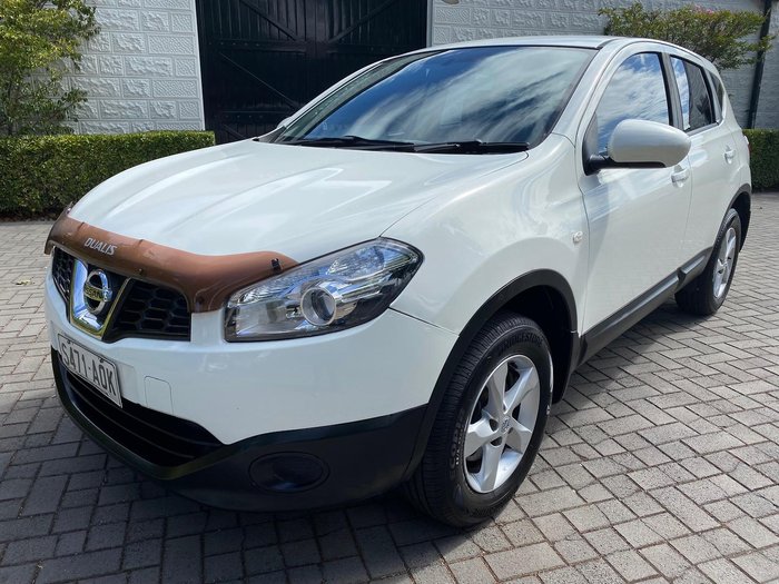 2011 Nissan Dualis ST J10 Series II MY10 Arctic White