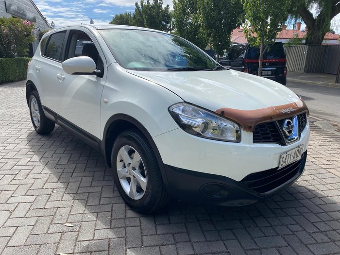 2011 Nissan Dualis ST J10 Series II MY10 Arctic White