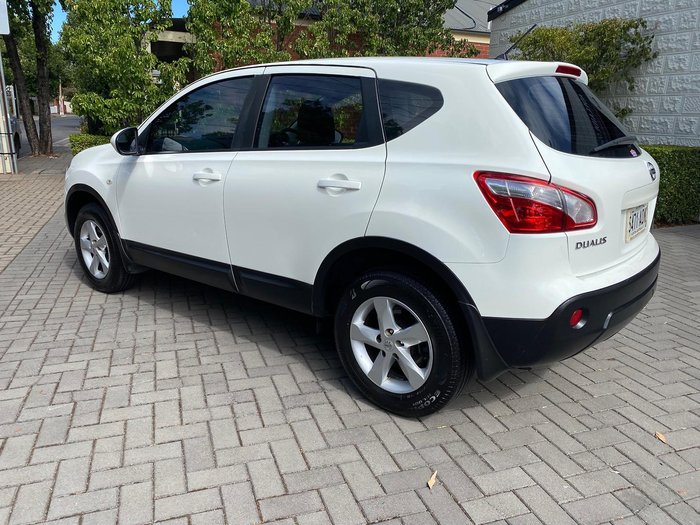 2011 Nissan Dualis ST J10 Series II MY10 Arctic White