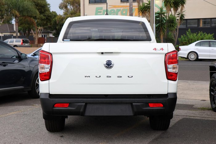 2024 SsangYong Musso Ultimate Q261 MY24 4X4 Dual Range White