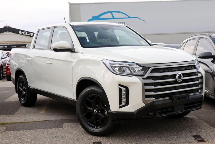 2024 SsangYong Musso Ultimate Q261 MY24 4X4 Dual Range White