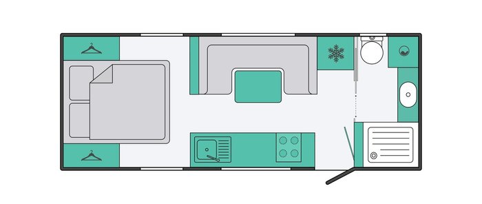 2026 Dreamhaven 20 Series Superx Caravan