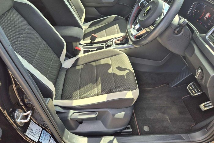 2021 Volkswagen T-Roc 140TSI Sport A11 MY21 Four Wheel Drive Deep Black Pearl