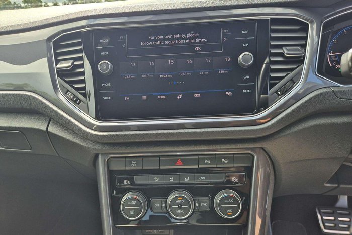 2021 Volkswagen T-Roc 140TSI Sport A11 MY21 Four Wheel Drive Deep Black Pearl