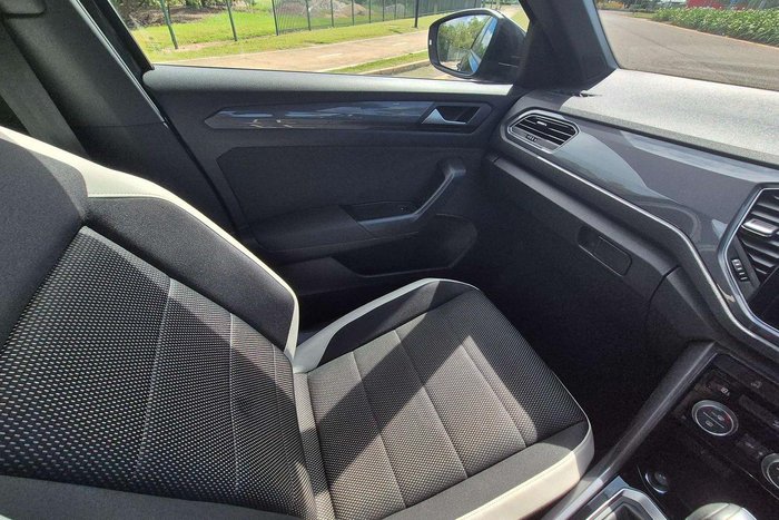 2021 Volkswagen T-Roc 140TSI Sport A11 MY21 Four Wheel Drive Deep Black Pearl