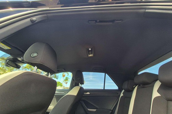 2021 Volkswagen T-Roc 140TSI Sport A11 MY21 Four Wheel Drive Deep Black Pearl