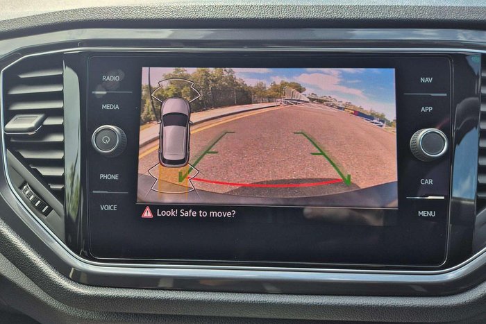 2021 Volkswagen T-Roc 140TSI Sport A11 MY21 Four Wheel Drive Deep Black Pearl