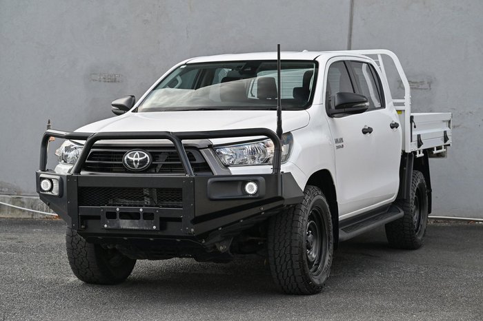 2022 Toyota Hilux SR GUN126R 4X4 Dual Range Glacier White