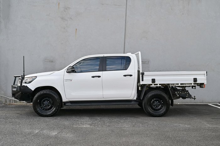 2022 Toyota Hilux SR GUN126R 4X4 Dual Range Glacier White