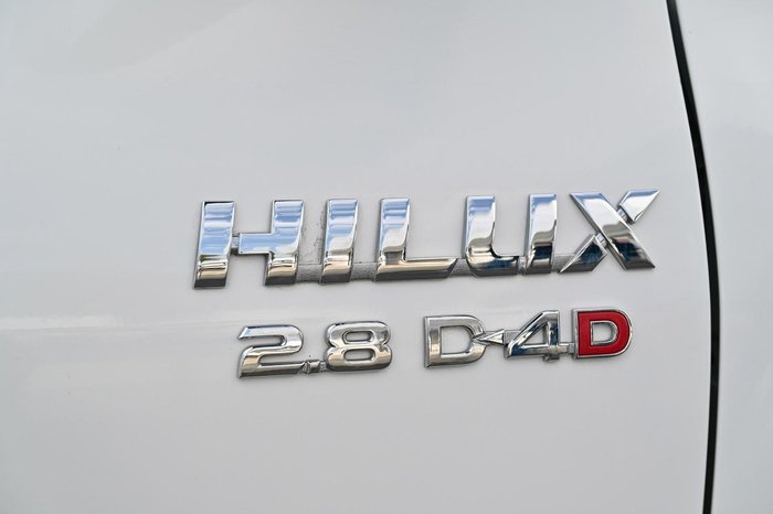 2022 Toyota Hilux SR GUN126R 4X4 Dual Range Glacier White