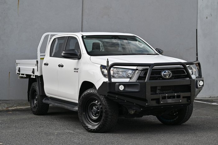 2022 Toyota Hilux SR GUN126R 4X4 Dual Range Glacier White