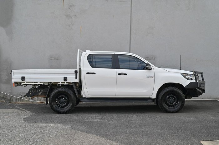2022 Toyota Hilux SR GUN126R 4X4 Dual Range Glacier White