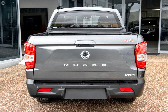 2025 KGM Musso Ultimate Q261 MY26 4X4 Dual Range Marble Grey