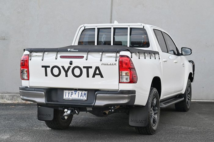 2023 Toyota Hilux SR GUN126R 4X4 Dual Range Glacier White