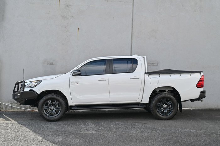 2023 Toyota Hilux SR GUN126R 4X4 Dual Range Glacier White