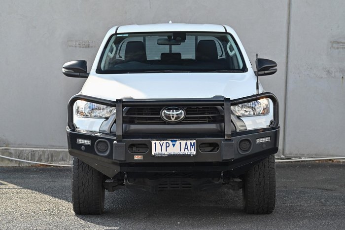 2023 Toyota Hilux SR GUN126R 4X4 Dual Range Glacier White