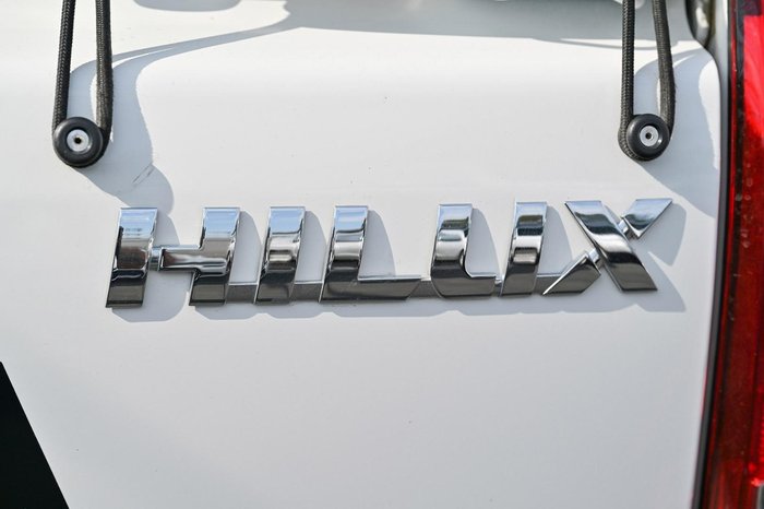 2023 Toyota Hilux SR GUN126R 4X4 Dual Range Glacier White