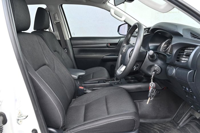 2023 Toyota Hilux SR GUN126R 4X4 Dual Range Glacier White