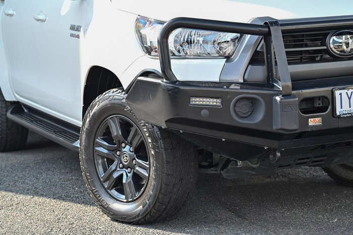 2023 Toyota Hilux SR GUN126R 4X4 Dual Range Glacier White