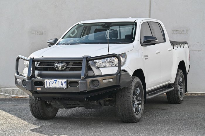 2023 Toyota Hilux SR GUN126R 4X4 Dual Range Glacier White