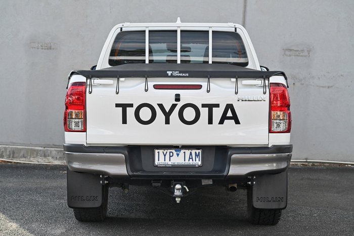 2023 Toyota Hilux SR GUN126R 4X4 Dual Range Glacier White